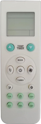 HDF Replacement Remote Control Compatible for Lloyd AC (102B) Ifeel & Light Button Lloyd AC Remote Controller(White)