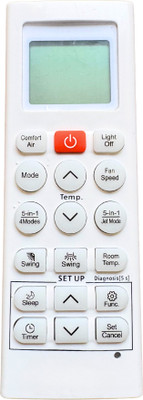 MechFox AC Remote Control Compatible Split/Window Air Conditioner | Model No. AC-36T | LG Remote Controller(White)