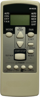Xpecial 113A AR-RCE3E AC Remote Compatible for O GENERAL AC Remote Controller(Silver)