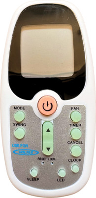 MechFox AC Remote Control Compatible Split/Window Air Conditioner | Model No. AC-3 | Voltas Remote Controller(White)