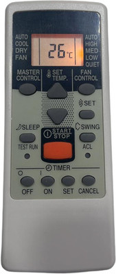 Akshita __AR-JE6__ AC Compatible For Split AC Remote Control With Backlight O GENERAL Generic Remote Controller(White)