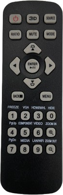 SHIELDGUARD Remote Control 658 Compatible for Acer Projector Remote Controller(Black)