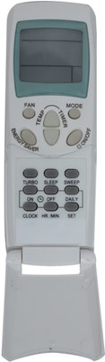 NixGlobal 100 AC Remote Compatible for CARRIER AC Remote Controller(White)