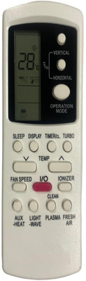 mumax Compatible/Replacement for  AC Remote Control (Model No VDO-88) Videocon Remote Controller(White)