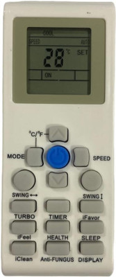 Woniry Ac Remote no.171 (with backlight) Compatible For onida ac remote control Onida, Reconnect Remote Controller(White)