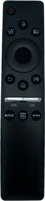 NixGlobal BN59 Sersies Remote with Voice Control Function Compatible with SAMSUNG 4K SMART LED LCD TV Remote Controller(Black)