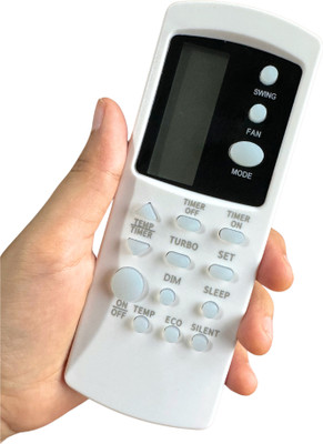 MechFox Air Conditioner Remote Compatible with Split AC Remote |AC-210| WHIRLPOOL SILENT Remote Controller(White)
