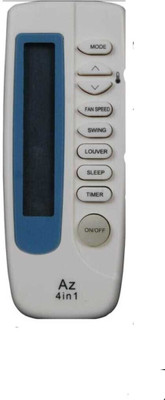 Paril Ac- REMOTE COMPATIBLE FOR  AC AZURE Remote Controller(White)