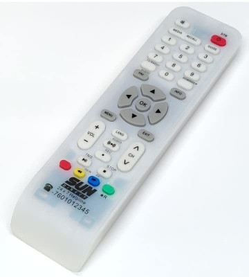 ERHIndia Compatible and Suitable for No.1 Sun Direct Remote Set top Box SUN DIRECT Remote Controller(White)