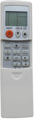Agfuture  Remote for Mitsubishi Split  Model -56A, Backlight AC Remote Controller(White)
