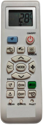 mumax AC Remote No. SHAR-156B, Compatible/Replacement AC Remote Control 0 Remote Controller(White)