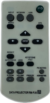 NixGlobal RM-PJ6 Remote Compatible with SONY PROJECTOR Remote Controller(White)