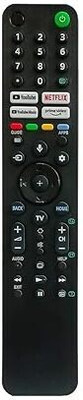 Tech Vibes Sony Tv RMF-TX520P Remote Compatible with Sony Smart Tv with Voice Command Bluetooth Sony Tv Remote Controller(Black)