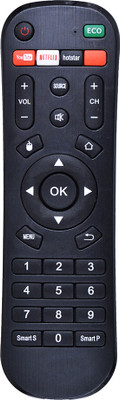 RESORB LED 358 Compatible remote control for HOM & Nascon Smart MR99 LCD/LED TV | Remote Controller(Black)