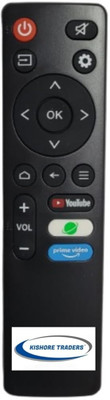 Kishore Traders Compatible Remote Control For Aiwa Smart Android Led Tv Aiwa Smart Led Tv, Sansui Smart Led Tv Remote Controller(Black)