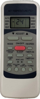 SHIELDGUARD AC Remote Control 12C Compatible for Carrier AC Remote Controller(White)
