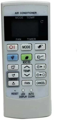Paril Air Conditioner Remote Compatible For SHARP AC Replacement for Sharp Ac (Exactly Same Remote Will Only Work) Remote Controller(White)