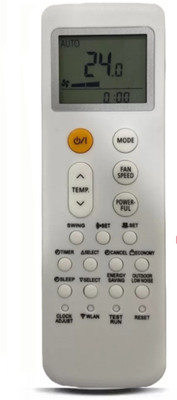 Ethex ® Re-252 Ac Remote compatible for Ogeneral Ac (Match all functions with your Remote before placing order) ( check all images) Remote Controller(White)