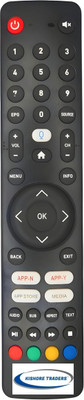 Kishore Traders Remote Control Compatible With Smart Led Tv Without Voice Function Samtonic Smart Led Tv, Samtonic Smart Led Tv Without Voice Function Remote Controller(Black)