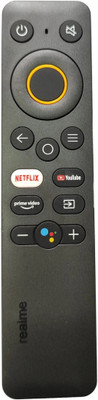 MEPL Suitable for Realme LED Realme smart TV Remote Controller(Black)