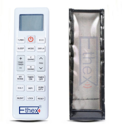 Ethex C-26 Re-253 Remote With cover (Remote+Cover) Ac Remote compatible for Lloyd Ac Remote Controller(White) Ethex C-26 Re-253 Remote With cover (Remote+Cover) Ac Remote compatible for Lloyd Ac Remote Controller(White)