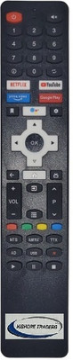 Kishore Traders Compatible Remote Control For Sansui / Thomson Smart Android Led Tv Sansui Smart Led Tv, Thomson Smart Android Led Tv Remote Controller(Black/White)