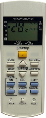 Kritex 29 F AC Remote Compatible for PANASONIC Remote Control Remote Controller(White)