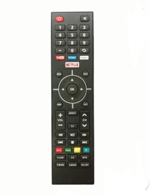 Sugnesh ®16 N TV REMOTE Compatible for Lloyd Smart TV LCD/LED Remote Control (No voice Command) (Exactly Same Remote Will Only Work) Remote Controller(Black)