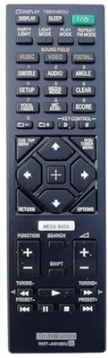 InheriTech Remote for Sharp Smart  LCD/LED Models, No Voice TV Remote Controller(Black)
