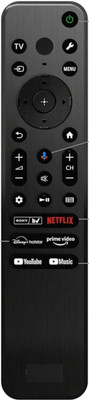 LUNAGARIYA Compatible Remote Control for Sony BRAVIA LED/LCD Smart TV with Voice Functions. Compatible Remote Control for Sony BRAVIA LED/LCD Smart TV with Voice Functions, Remote Controller(Black)