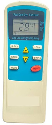 LUNAGARIYA AC Remote No.41, Compatible with  AC Remote Control TCL Remote Controller(White)
