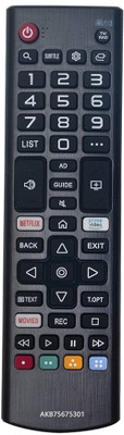 VIRERA Universal Remote Control for  Smart TV for All Models LCD, LED, 3D & HDTV LG Remote Controller(Black)