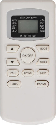 RESORB RE 116 Vestar Compatible for Vestar Air conditioner Remote Controller(White)