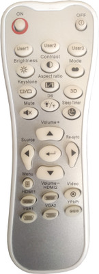 LipiWorld Projector Remote Control (Old Remote Exactly Same Remote Will Only Work) Compatible For Optoma Projector Remote Controller(Grey)