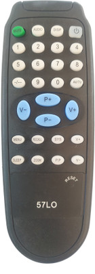 LipiWorld 57LO Remote Control Compatible For  China Assemble TV Remote Controller(Black)