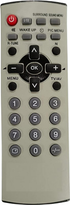 TIZOQ (URC127) )Remote Control Compatible for Panasonic CRT TV Remote Controller(Black)