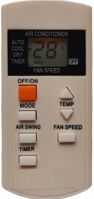 mumax Compatible/Replacement AC Remote Control (AC Remote No. PANASOPANASO-44A) Panasonic Remote Controller(White)