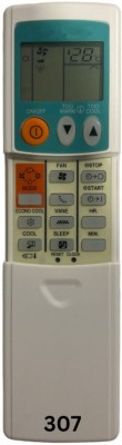 Upix 56(Green) AC Remote 56-MT (No Backlight) AC Remote Compatible for Mitsubishi AC (EXACTLY SAME REMOTE WILL ONLY WORK) Remote Controller(White)