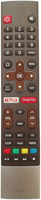 HDF Compatible for Skyworth LCD LED Smart TV (HS-7700J-VOC) with Non Voice Skyworth Smart 4K Android LED TV Remote Controller(Golden Black)