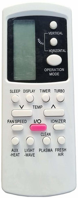 LipiWorld 88 AC Remote Control Compatible for  ELECTROLUX AC Remote Controller(White)
