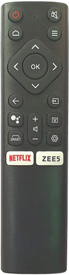 BhalTech LED Smart TV Remote (Without Voice Function) Netflix Zee5 Compatible for  Nokia Remote Controller(Black)