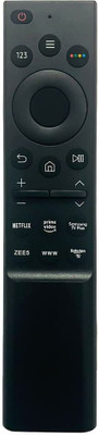 V4 Gadgets Compatible for QLED TV Remote Smart 4K OLED UHD Television Samsung Remote Controller(Black)