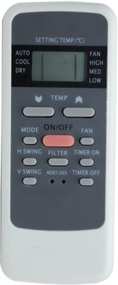 NixGlobal 137A AC Remote Compatible for HITACHI AC Remote Controller(White)