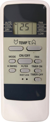 Ehop AC-137C COMPATIBLE REMOTE CONTROL FOR Ryoku ac Remote Hitachi Remote Controller(White)