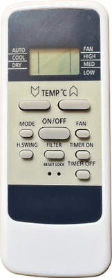 MechFox AC Remote Control Compatible Split/Window Air Conditioner | Model No. AC-137C | Ryoku Remote Controller(White)