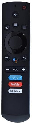 RESORB LED 571_Voice_Remote Compatible for Original Thomson/Kodak Smart LED LCD TV Kodak And Thomson Smart Android 4K LED UHD HD Remote Controller(Black)