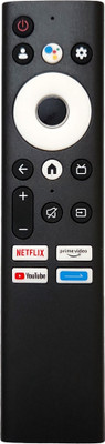 ERNIL Smart Led Tv Remote Compatible for (Non Voice) JSW50GSUHD JSWY32GSHD Sansui LED Smart TV Remote (Your Old Remote Must be Exactly Same) Remote Controller(Black)