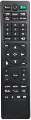 MASE Compatible Smart LED TV HOTSTAR BPL Remote Controller(Black)