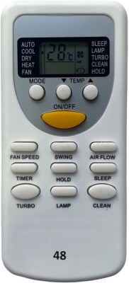 Upix 49 AC Remote 49VT AC Remote Compatible for Voltas and Lloyd AC (EXACTLY SAME REMOTE WILL ONLY WORK) Remote Controller(White)