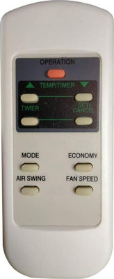 OG 186 AC Remote Compatible with PANASONIC AC Remote Controller(White)